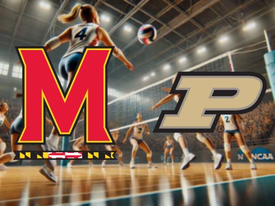 Maryland Terrapins at Purdue Boilermakers Women's Volleyball